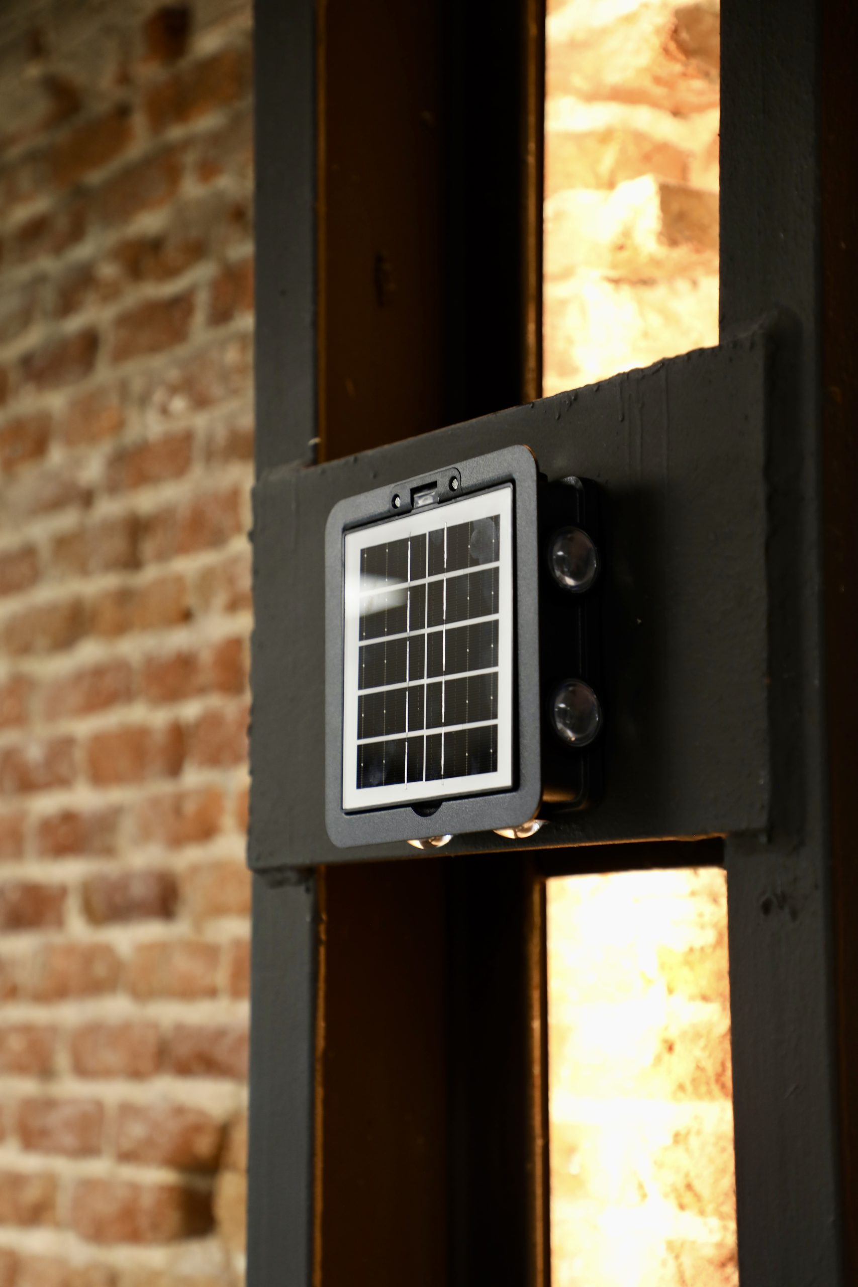 Lámpara de pared LED solar Blanco Frío, Blanco Cálido 0,8W o RGB 1,1W - Imagen 3