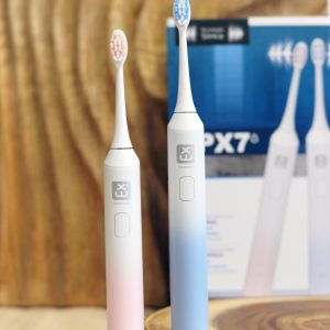 Pack doble de cepillos de dientes eléctricos recargable sónicos adulto JS509
