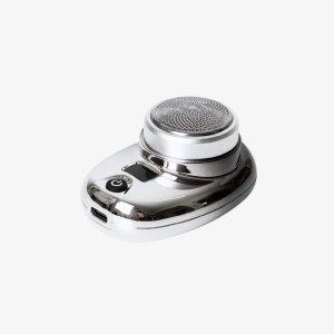 MINI MAQUINILLA DE AFEITAR RECARGABLE TYPEC NEGRO METALIZADO-TX2022BK