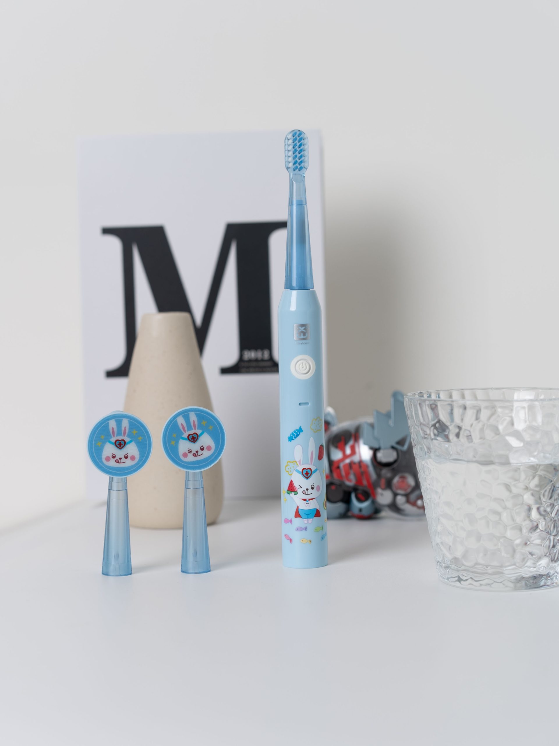 CEPILLO DENTAL ELECTRICO SONICO INFANTIL RECARGABLE 3MODOS 3CABEZALES INCL - Imagen 2