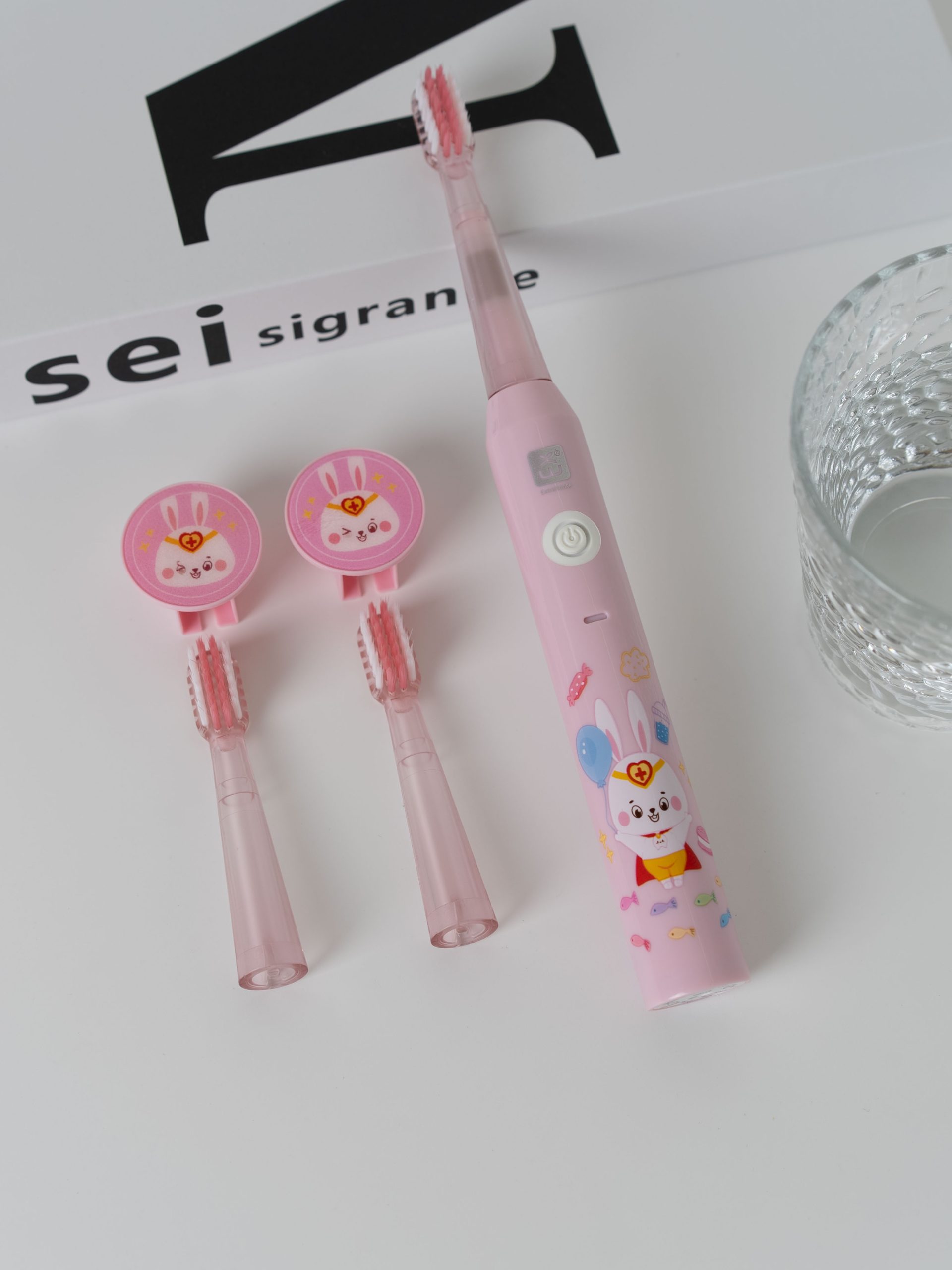 CEPILLO DENTAL ELECTRICO SONICO INFANTIL RECARGABLE 3MODOS 3CABEZALES INCL - Imagen 6