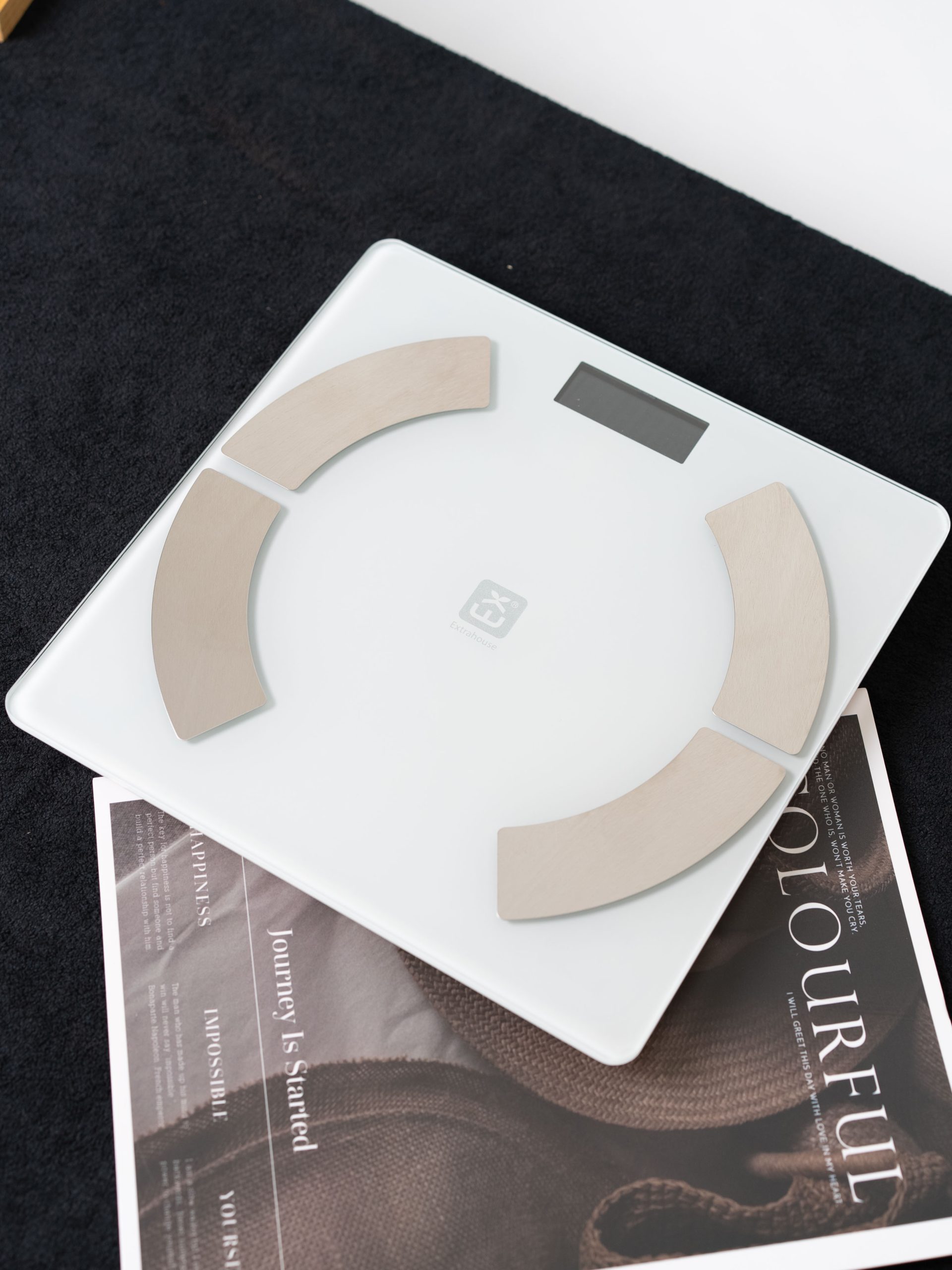 BASCULA INTELIGENTE BLUETOOTH BLANCO 17MEDIDAS FUNC 2XAAA-NACL26-BW - Imagen 3