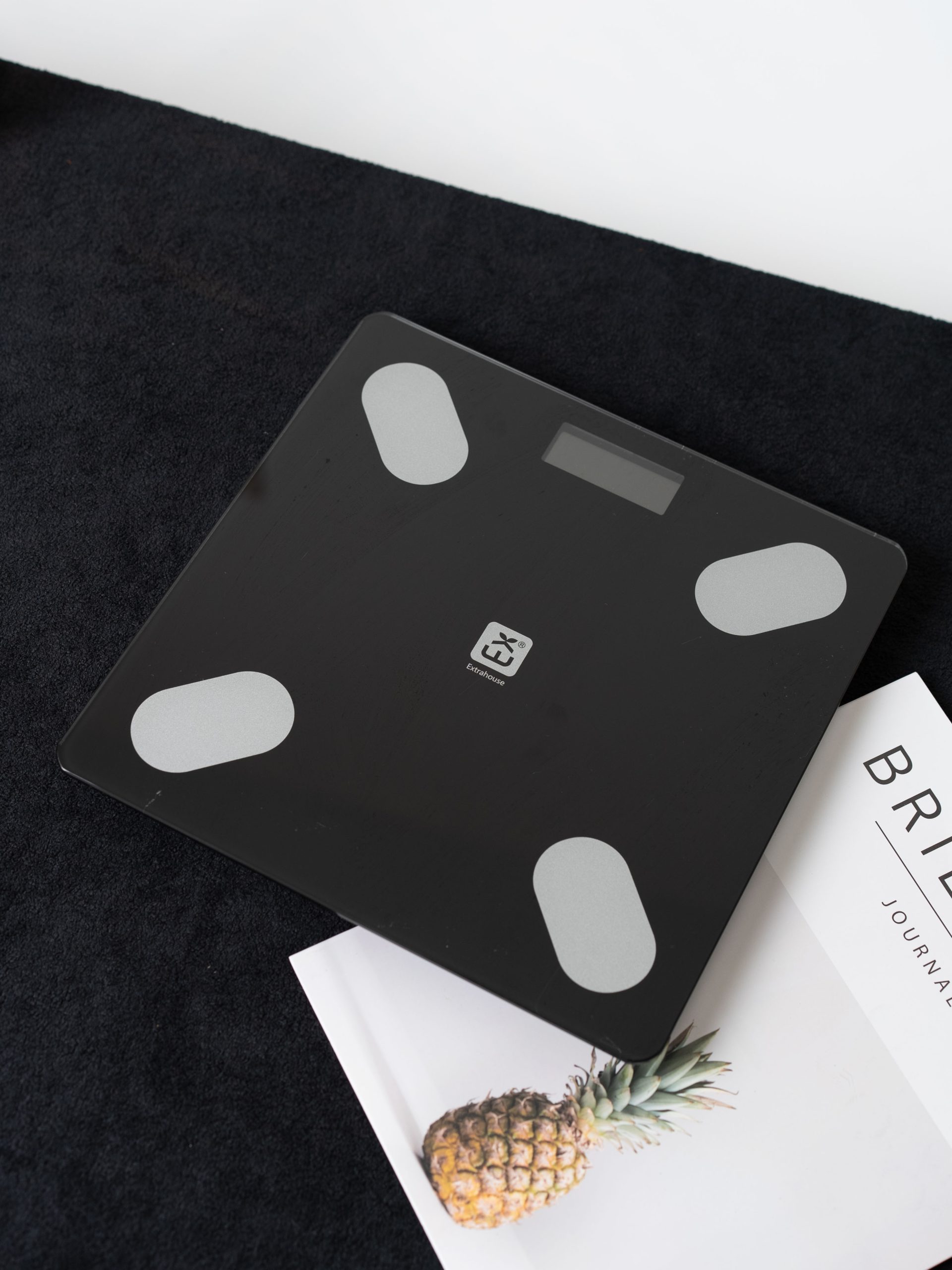 BASCULA DIGITAL NEGRO 5-180KG FUNC 2XAAA-NADL26B - Imagen 3