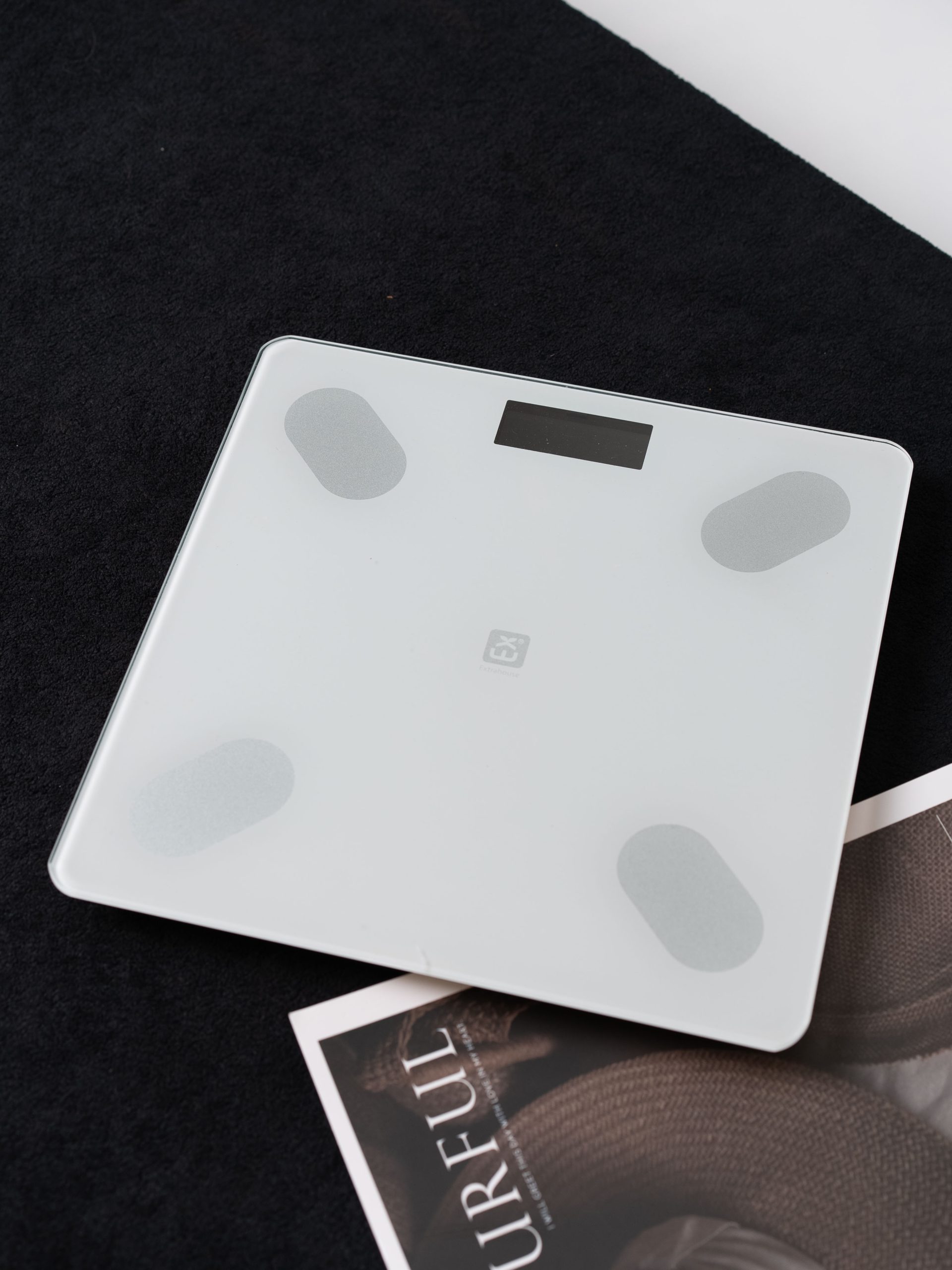 BASCULA DIGITAL BLANCO 5-180KG FUNC 2XAAA-NADL26W - Imagen 3