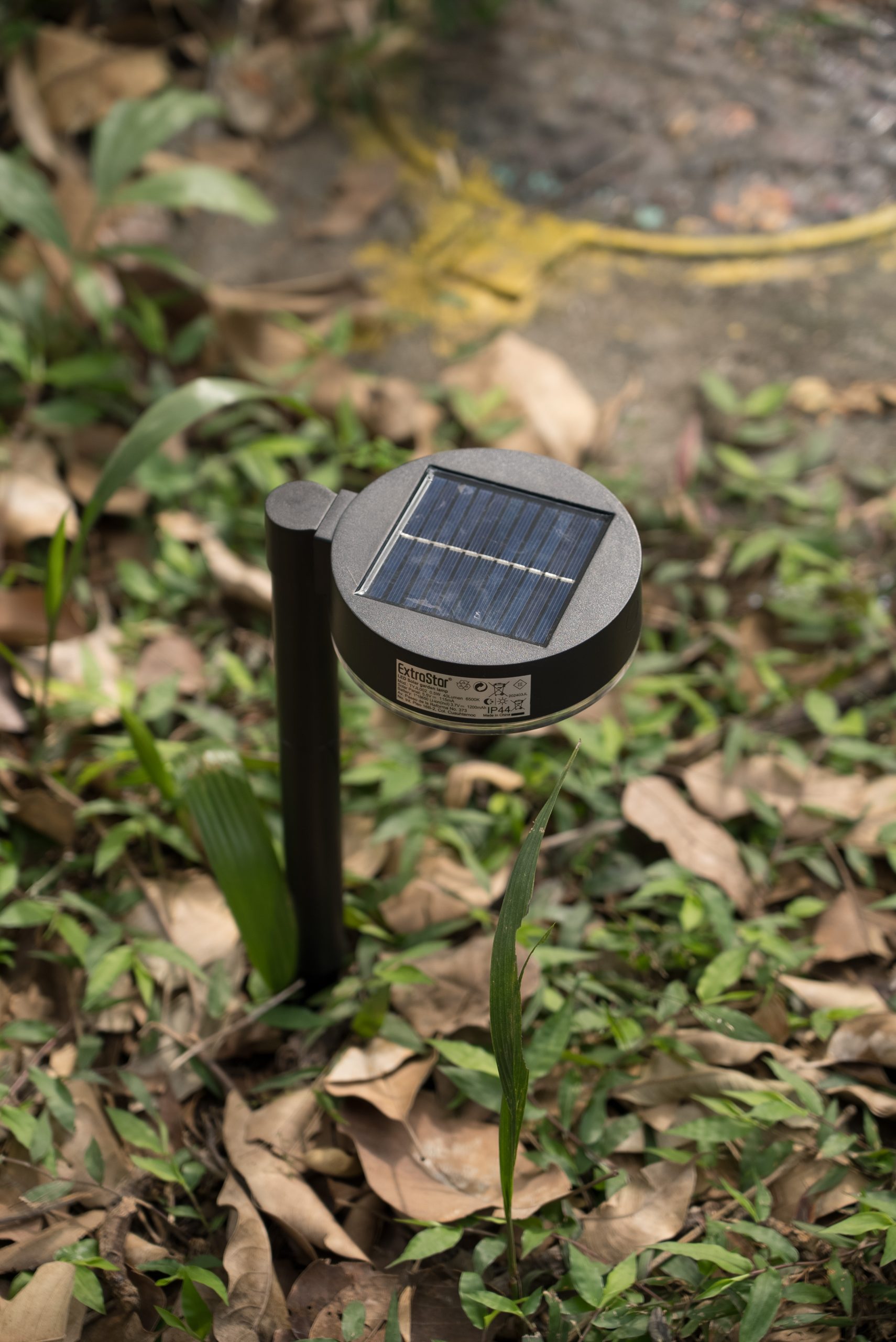 Lampara solar LED con sensor de luz-TYJL002