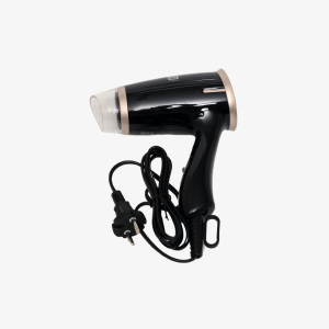 SECADOR DE PELO PLEGABLE NEGRO 1400W-NHT1511