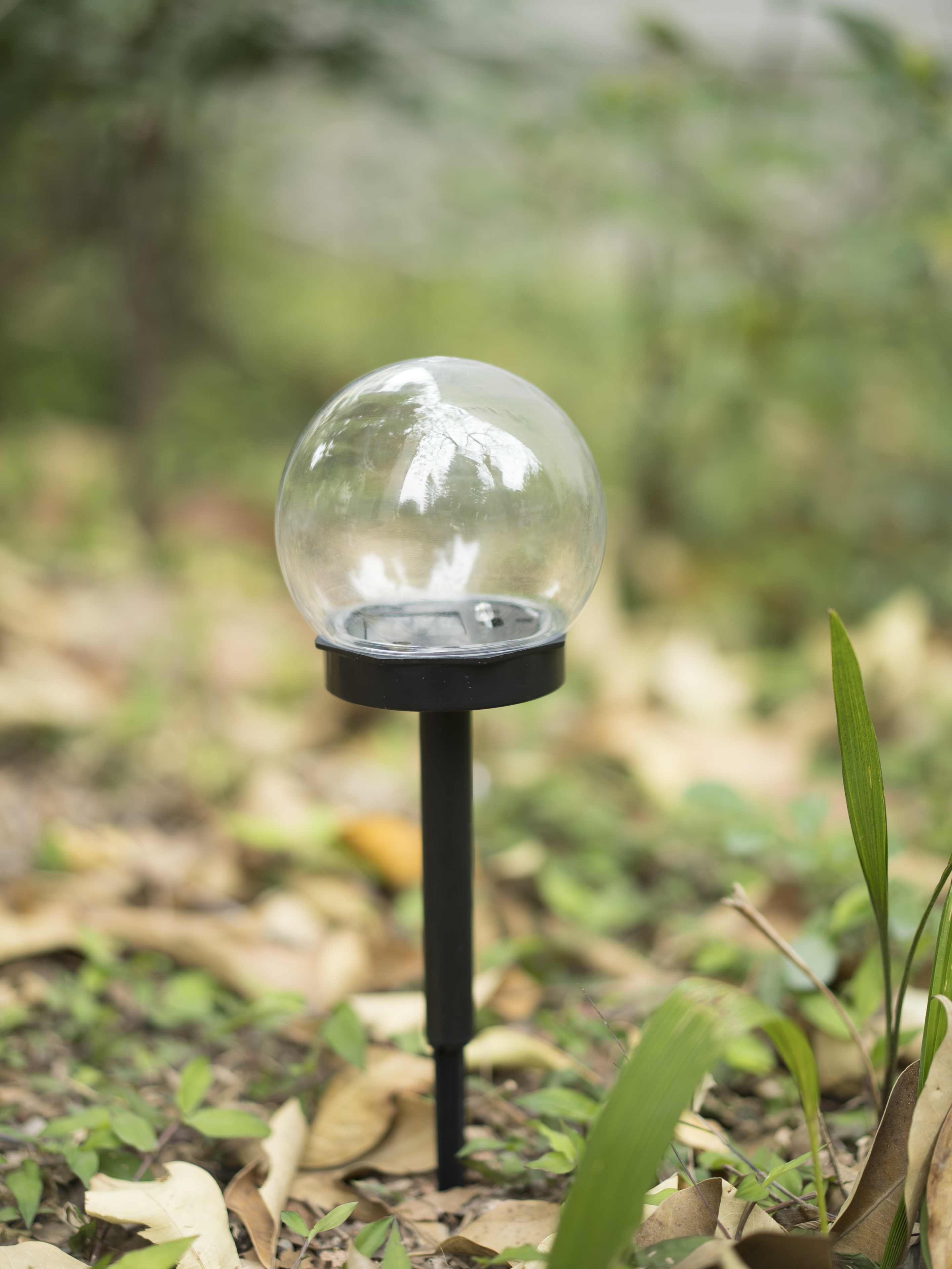 LAMPARA DE JARDIN SOLAR LUNA LLENA TRANSPARENTE 1LM IP44 6500K CON SENSOR DIA/NOCHE-8TYRTE37 - Imagen 7