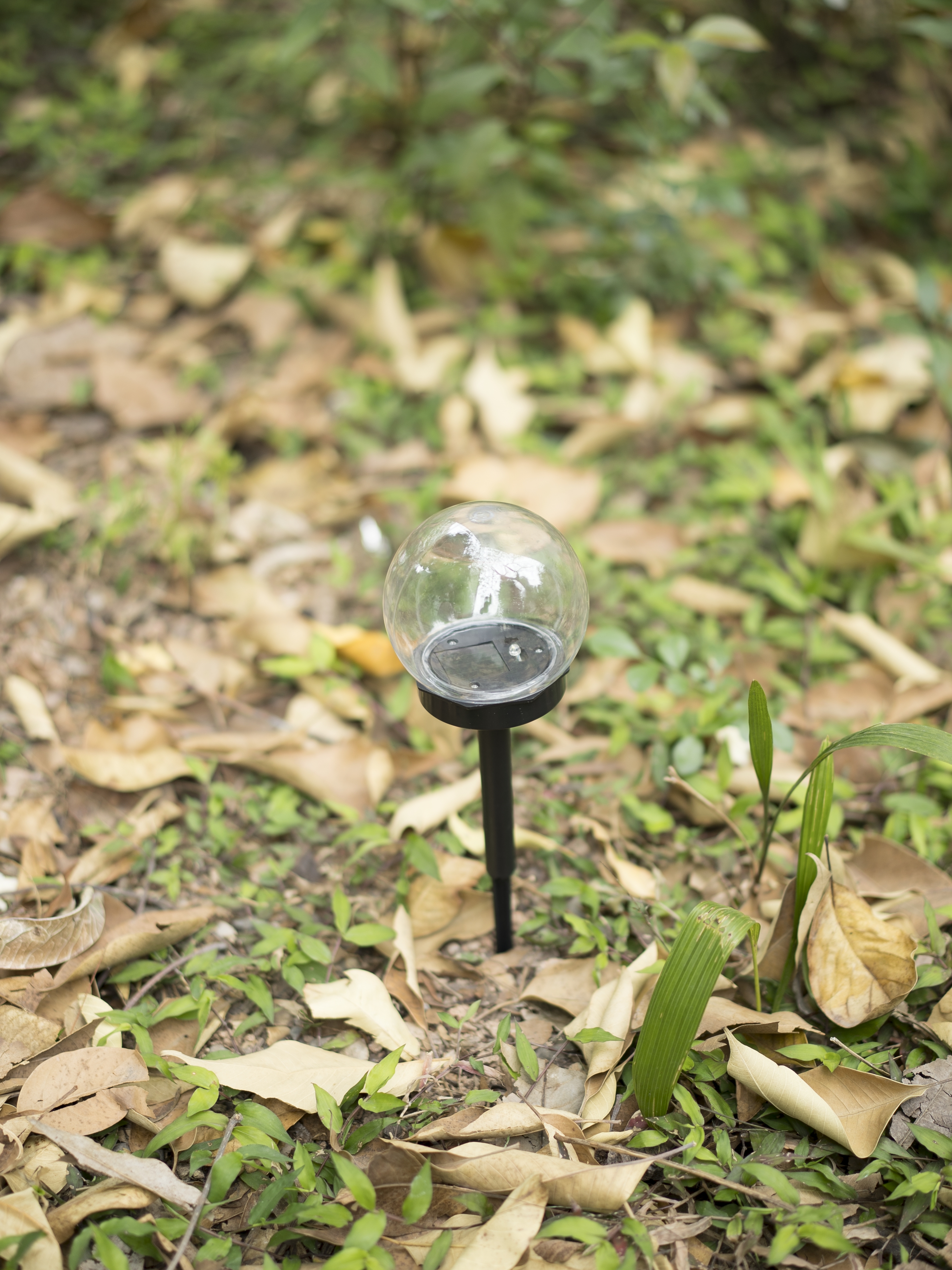 LAMPARA DE JARDIN SOLAR LUNA LLENA TRANSPARENTE 1LM IP44 6500K CON SENSOR DIA/NOCHE-8TYRTE37 - Imagen 8